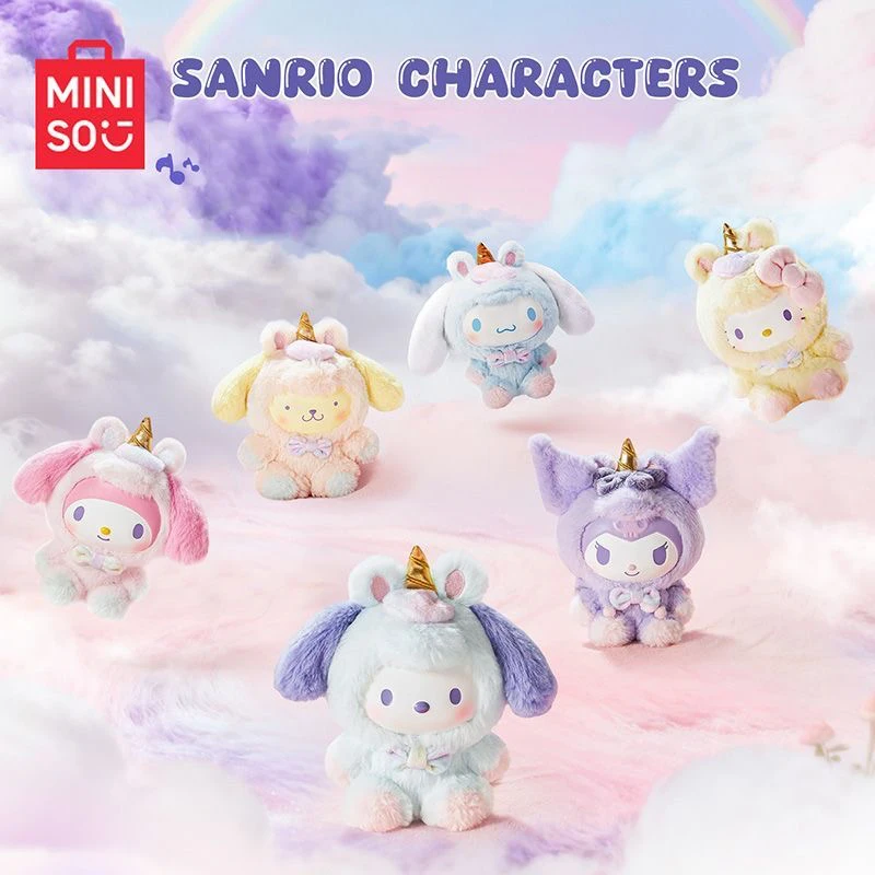 

【Miniso】Sanrio Dream Unicorn Series Vinyl Plush Blind Box Gift for Girls