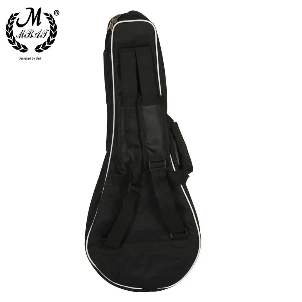 M MBAT Mandolin Bag Cotton Padded Thickened Backpack Portable Guitar Storage Case Cover Handbag Musical Instrument Accessories