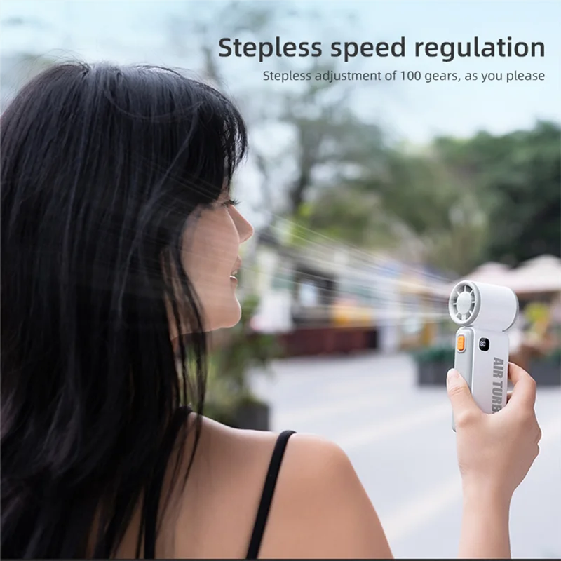 ABRB-야외 냉각 팬 고속 휴대용 선풍기 미니 휴대용 폭력 팬 보라색