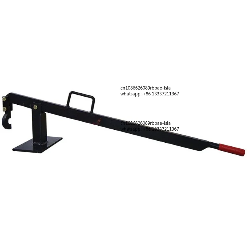 Hardened Steel Manual Tent Stake Puller with 1 Inch Head for 1 Inch Diameter Standard Tent Stakes Camping Tent Accessory Tool