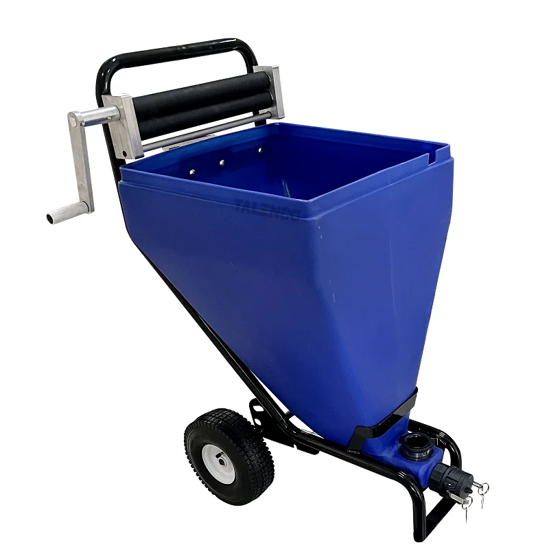 311534B Texture Hopper  System Bag Roller and Hopper Plaster Container and Sack Press With Sace Rest