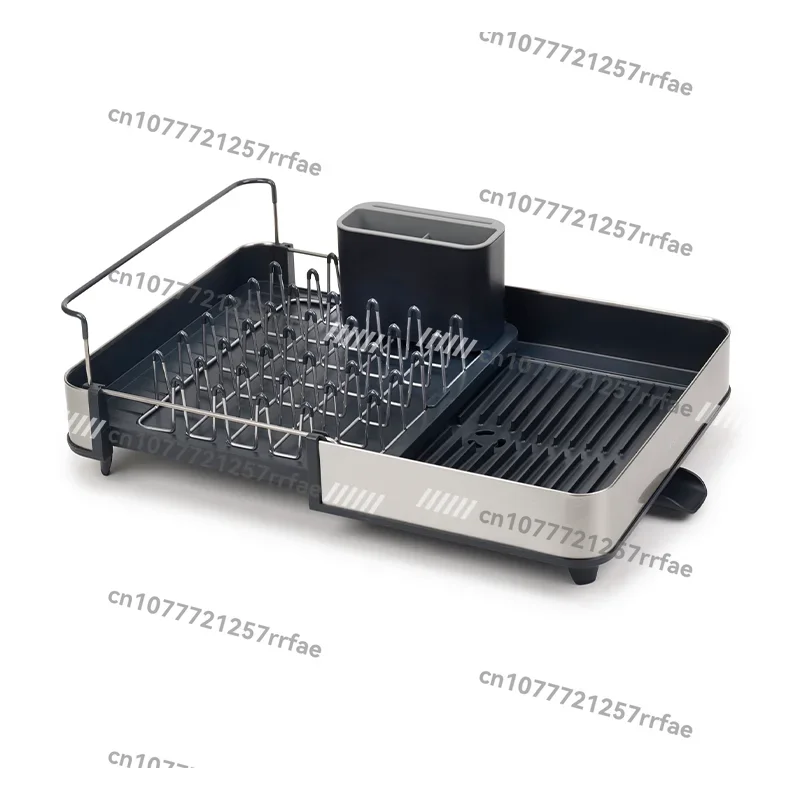 Stainless Steel Drain Basket Dish Rack Kitchen Shelf Chopsticks Drain Rack Sink Bowl Rack