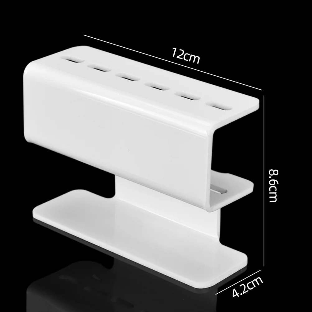 1pc Acryl Pinzette Lagerung Box Kompakte Falsche Wimpern Pfropfen Werkzeug Organizer Stehen Für Home Professionelle Verwenden Wimpern