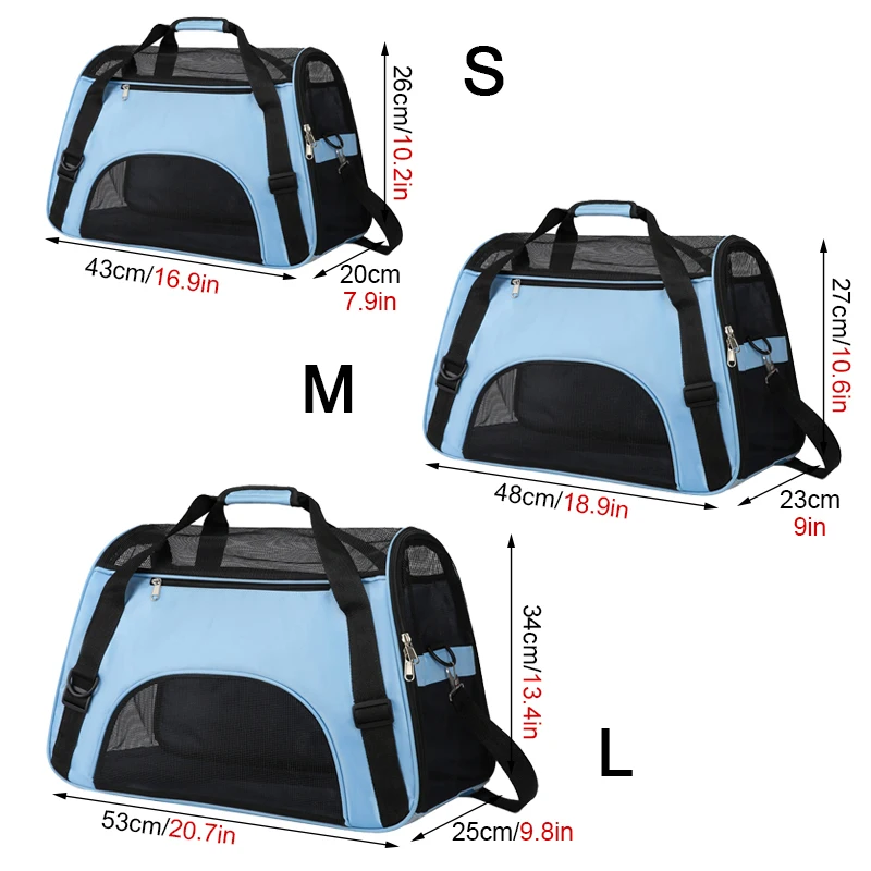 Breathable Foldable Pet Carrier Bag 5
