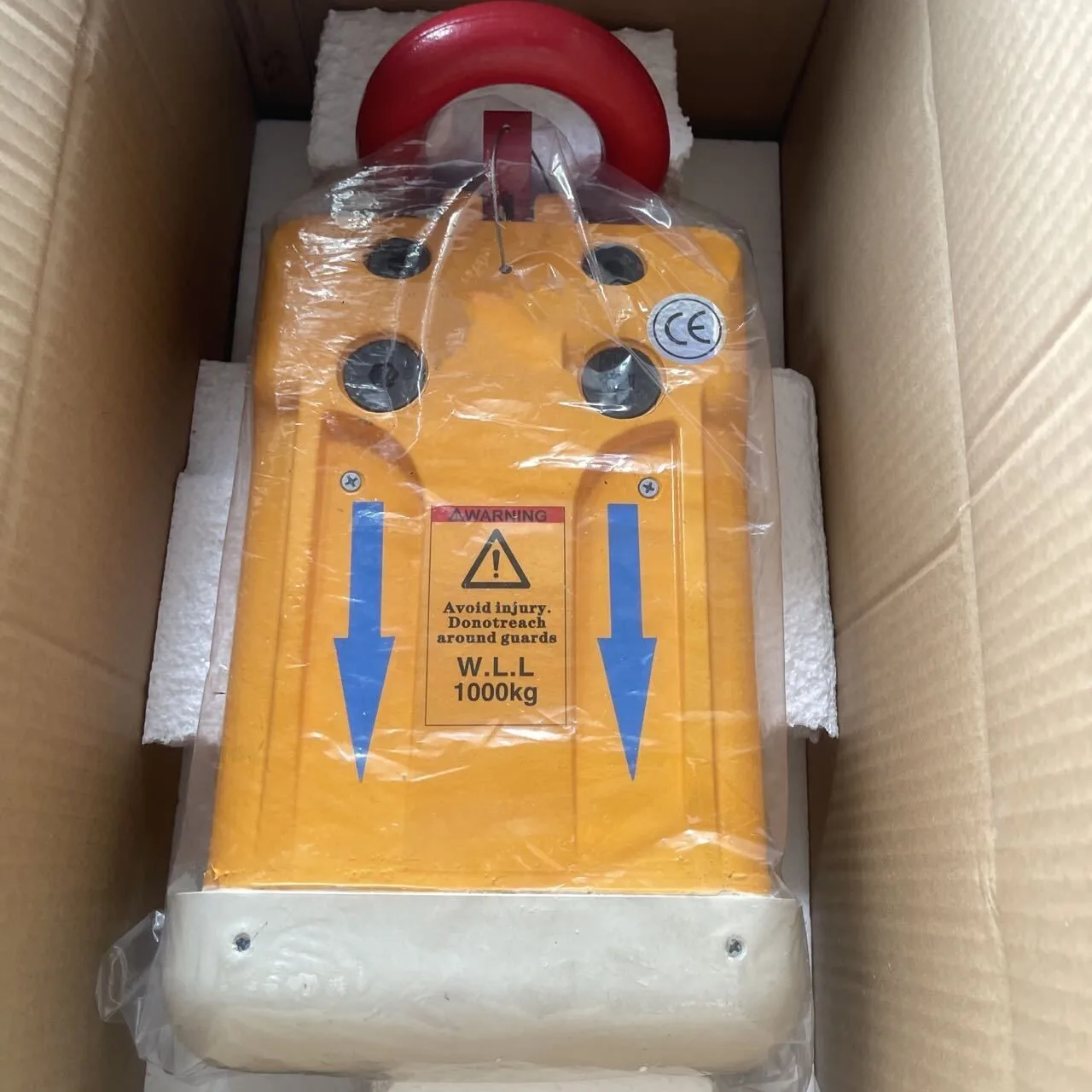 0.6"-2" Stone Slab Lifting Clamp Granite Marble Lifter Plier 2200LBS Max Loading