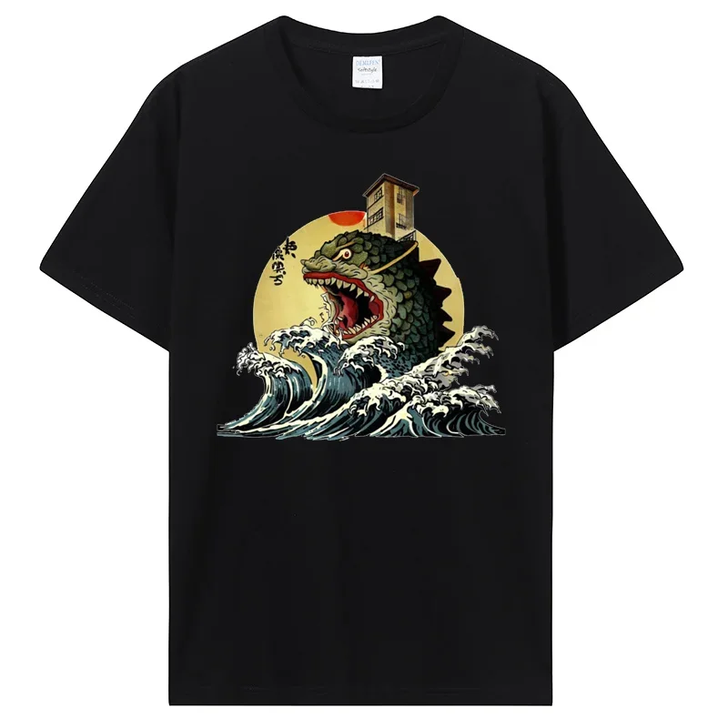 The Great Onigiri Off Yokosuka Classic T-Shirt Men's Clothing Oversized Cotton Tshirt Graphic T Shirts Anime Tees Tops