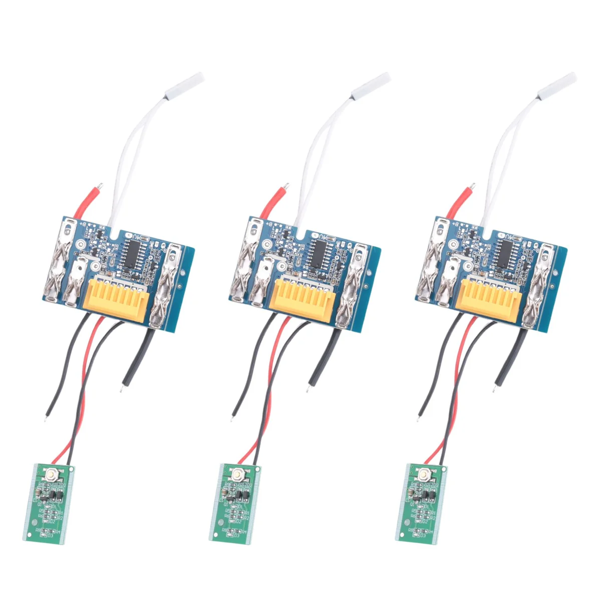 Circuit imprimé de protection de charge pour batterie Makita, BL1830, Eddie Ion, BL1815, BL1845, BL1860, 18V, 1,5 Ah, 3Ah, 6Ah, 9Ah, 3 pièces