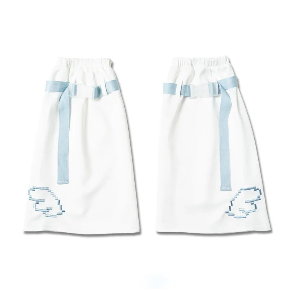 

Soft Embroidered Winter Leg Warmers Y2K Kawaii Foot Cover Harajuku Lolita JK Long Stockings Streetwear