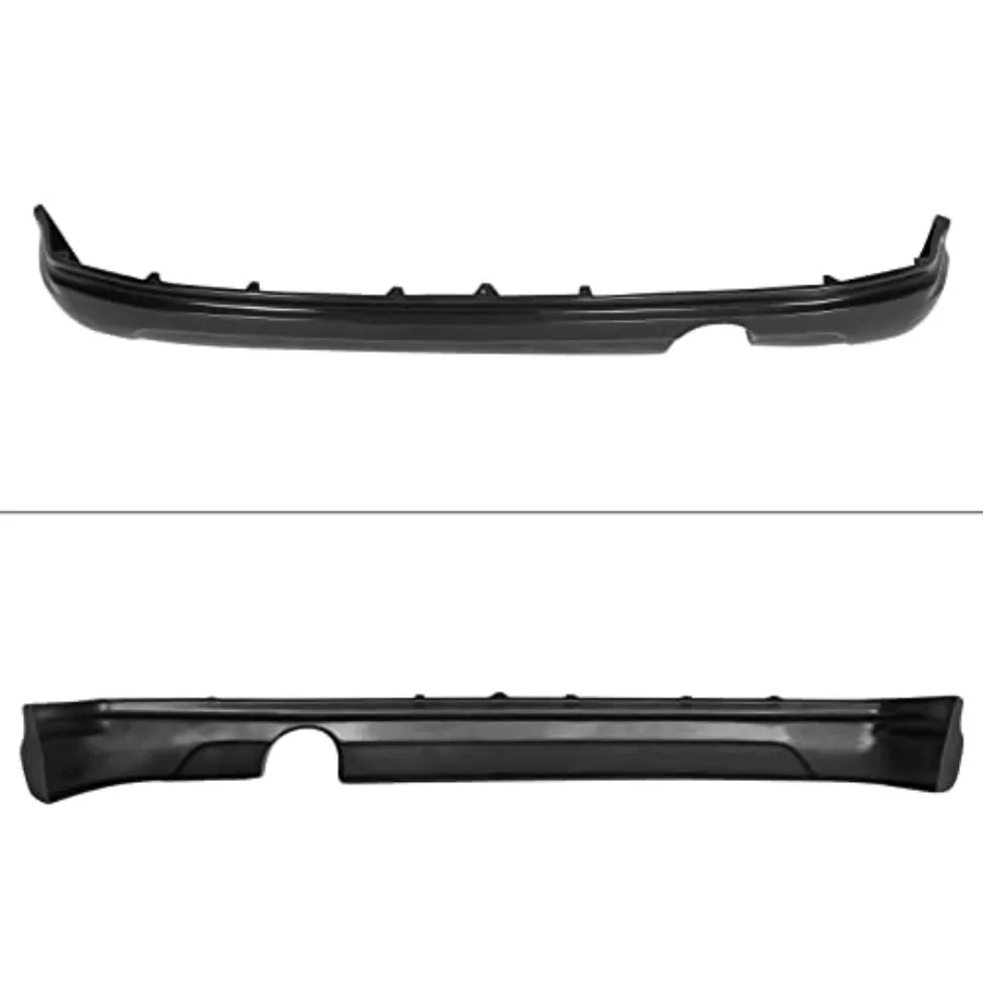 شفة المصد الخلفي متوافقة مع 20032007 SCION XB KStyle PU Black Rear Lip Spoiler Splitter by 2004 2005 2006