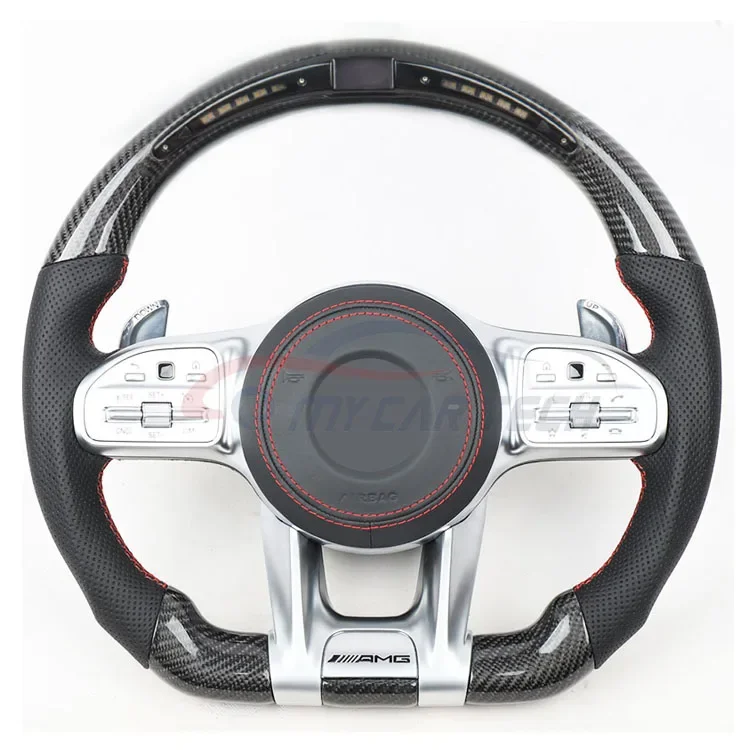 AMG gts Steering wheel for Mercedes GT W190 C190 W205 C205 W166 X167 W177 W290 W217 C217 W222 C63 E63 S63 G63 GT63 GTS GTR GLE63