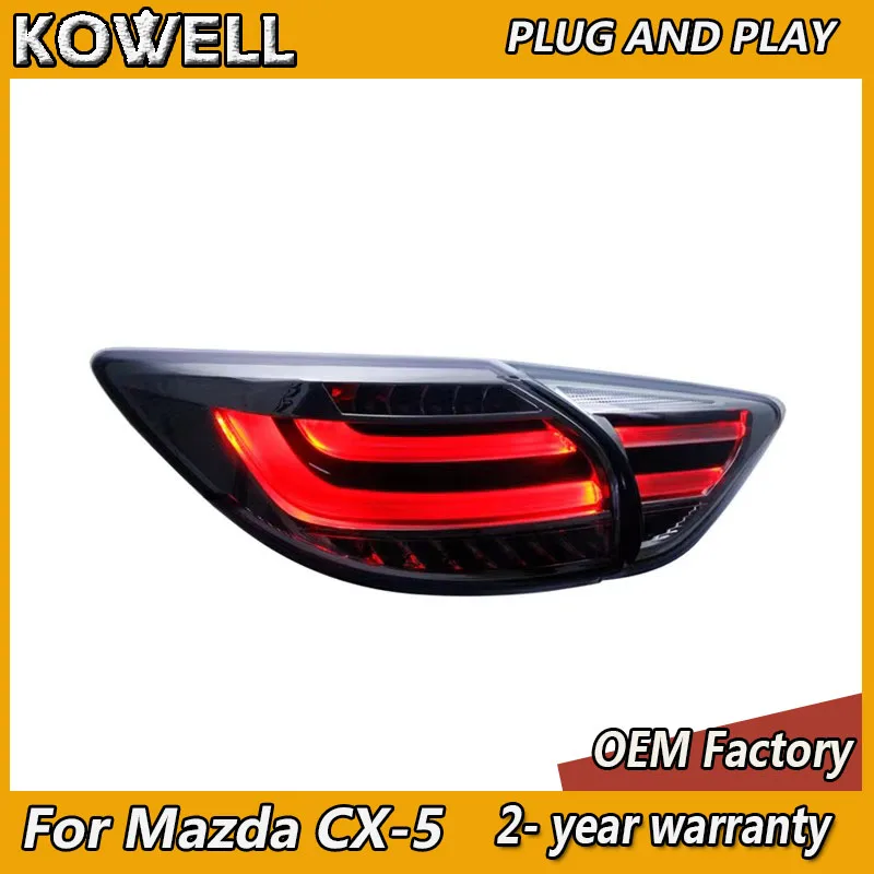 

KOWELL автомобильный Стайлинг для Mazda CX-5, задние фонари 2013, 3014 CX5, задние фонари, задние DRL, противотуманные фары, указатель поворота, задний ход