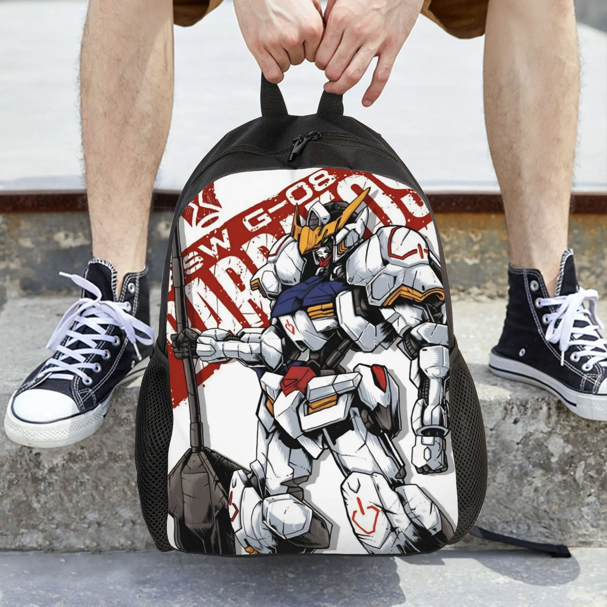 mobile suit gundams Little Backpack for Girls Boys Toddler Lovely Preschool Backpacks School Bags