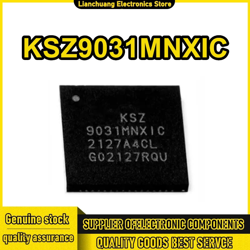 5PCS KSZ9031 KSZ9031MNXIC QFN48 MICORHCIP 100% New and Original