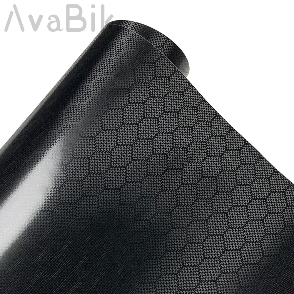 

Автомобильная черная кованая углеродистая алмазная виниловая наклейка, модификация кузова автомобиля, наклейки, пленка для авто, мотоцикла, водонепроницаемая наклейка