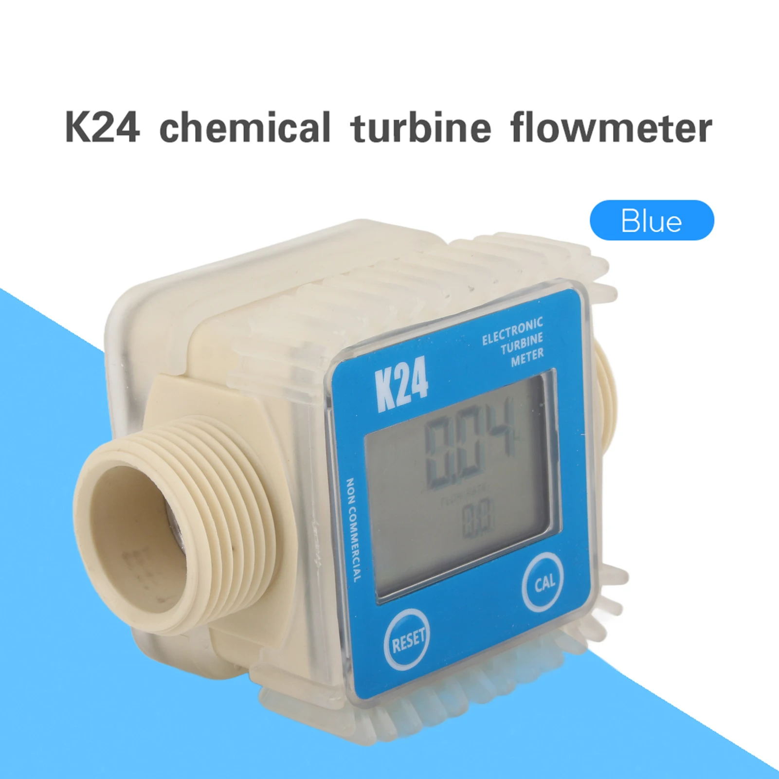 مقياس وقود الديزل الرقمي K24 LCD يستخدم على نطاق واسع لأداة المياه