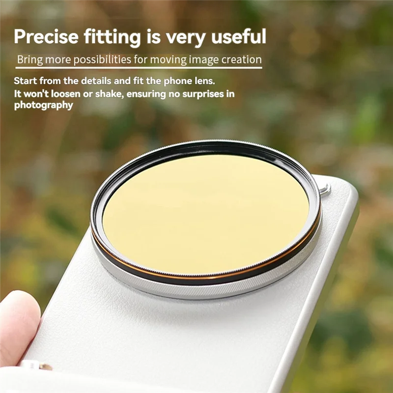 مجموعة مرشحات التصوير الفوتوغرافي الاحترافية ABGN لملحقات الهاتف Xiaomi 15Ultra مرشح ناعم مرآة ضوء النجوم CPL الاستقطاب
