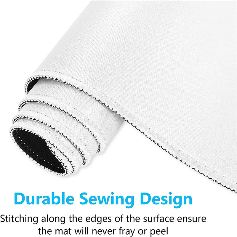 White Mousepad Gamer Large Gaming Mouse Pad XL Rubber Anti-Slip Keyboard Mouse Mats Carpet Computer Office Table Desk Mat