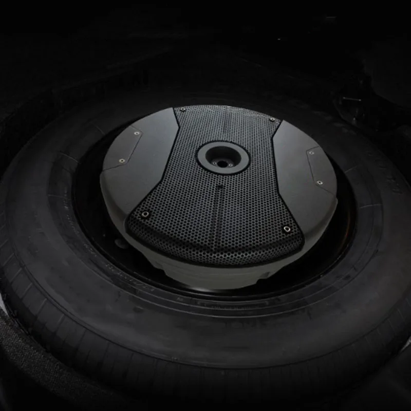Imported Trunk Spare Tire Subwoofer Car Audio ultra Thin Active Subwoofer Car Subwoofer