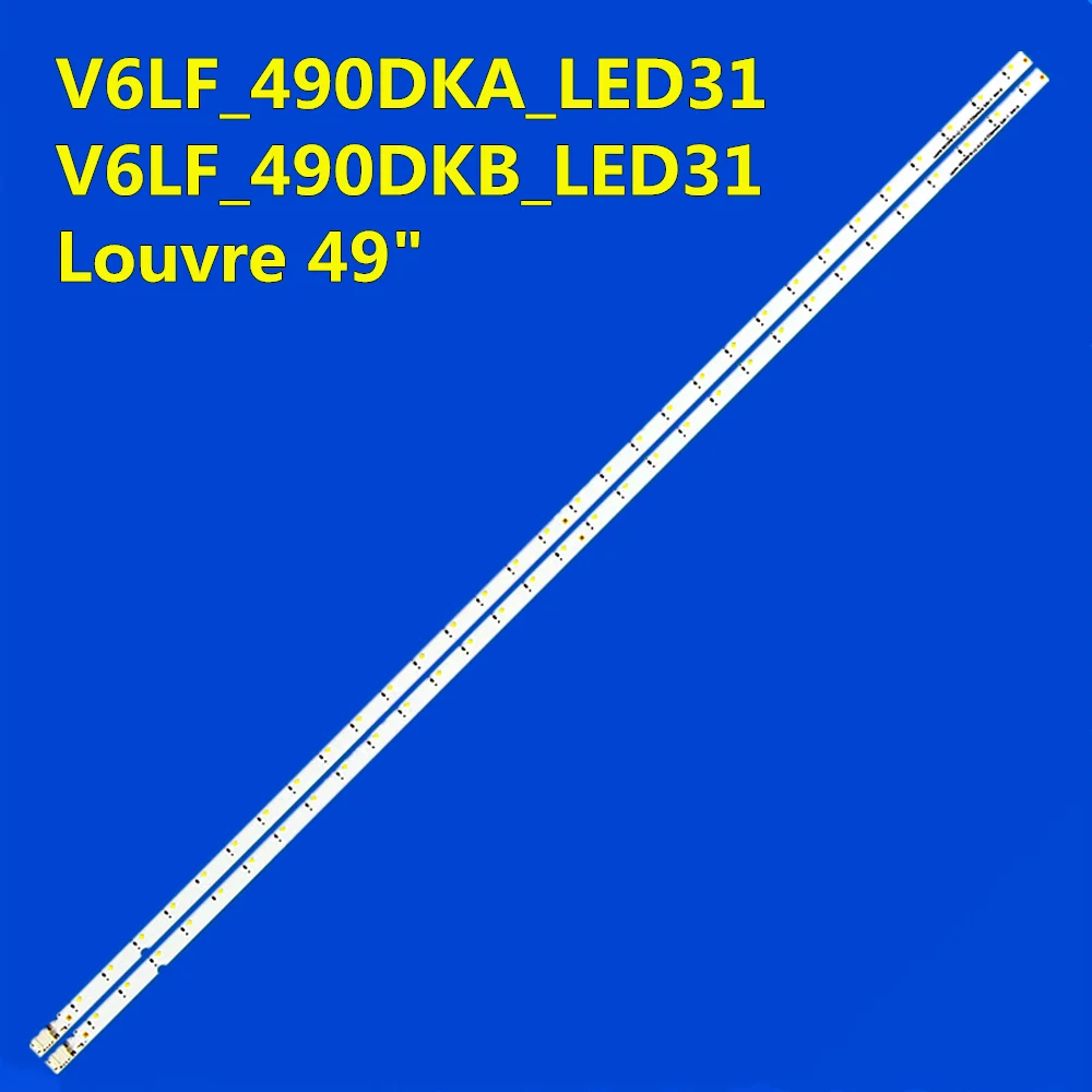 

LED Strip for UE49K5100 UA49K5300 UE49К5110 UE49K5170 UE49M5110 UE49K5102 UE49K5103 V6LF_490DKA_LED31 V6LF_490DKB_LED31