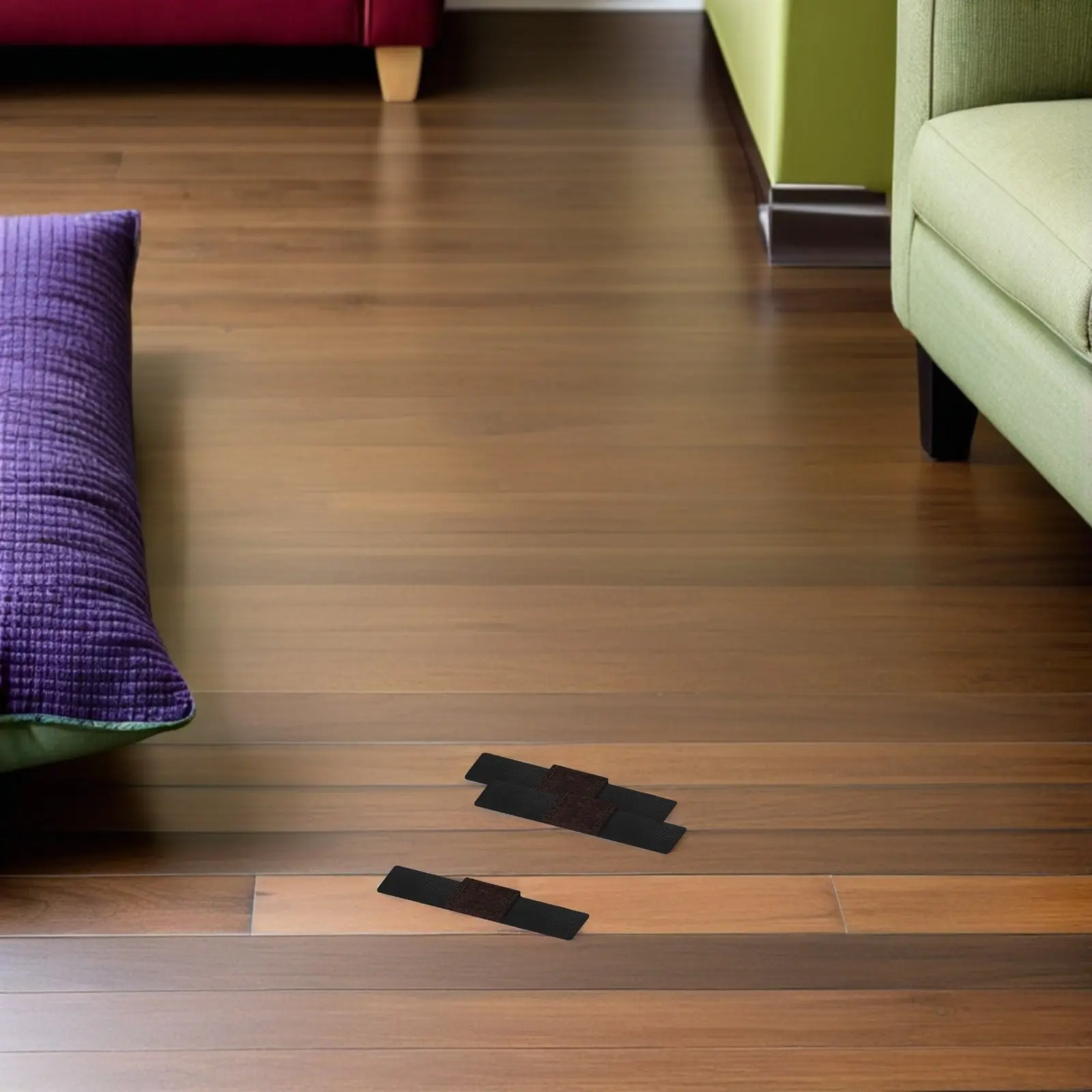 

12 шт. черных накладок для мебельных стульев с обхватывающим дизайном, на липучке, сверхпрочные, для защиты пола, нескользящие, бесшумные, для тележек