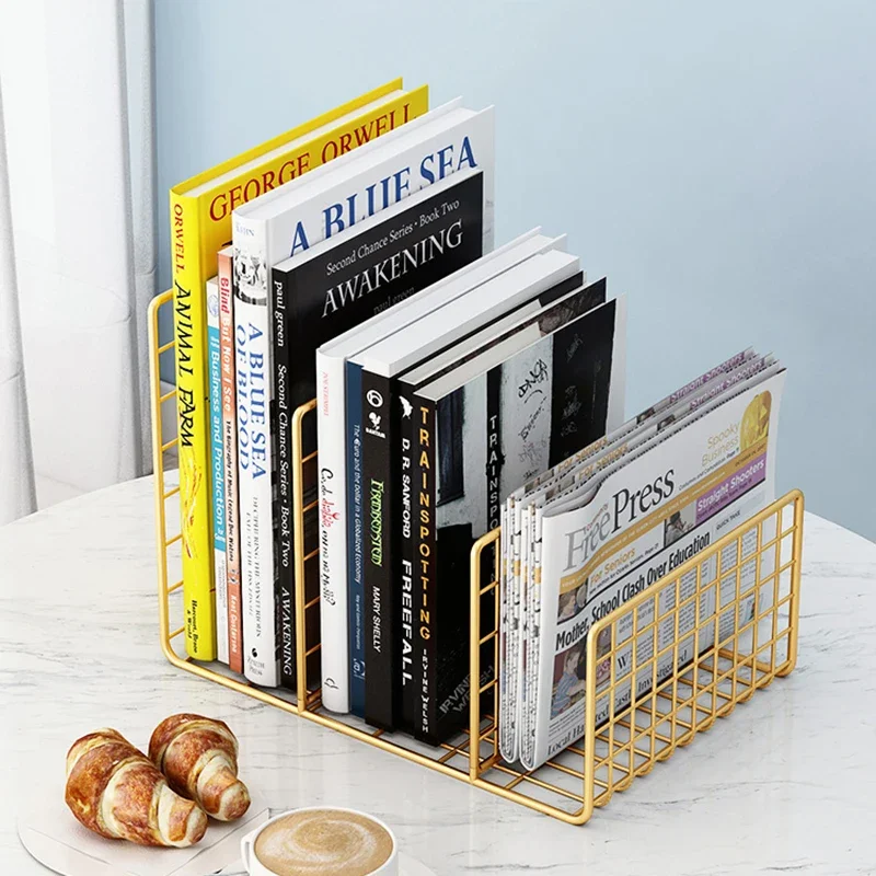 

Magazine Metal Display Stand Repisas Storage Aesthetic Shelves Bedroom Living Room Regale Small Repisas Flotante Home Products