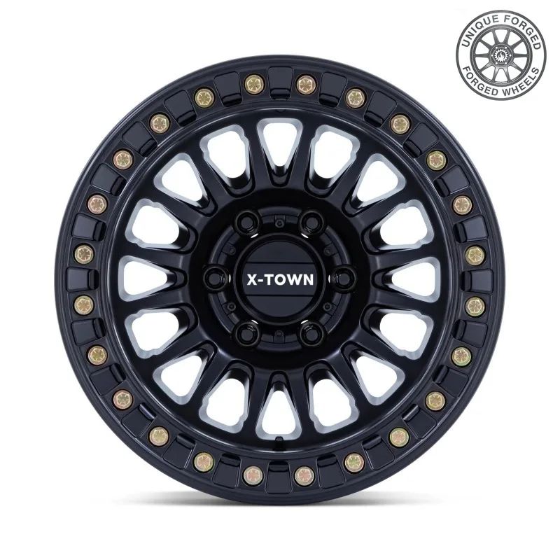 26 Style Black Off‑Road 19 20 21 22 23 24x14 Inch 6x139.7 Monoblock Aluminum Alloy BeadLock Custom Forged Wheel For SUV For Lexu