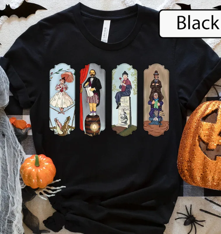 The Haunted Mansion Halloween Shirt, Hitchhiking Ghosts Tee, Foolish Mortals Shi