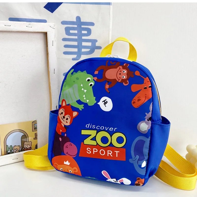 Mochilas de dinosaurio de dibujos animados para niños y niñas, mochilas escolares de guardería, animales ajustables, lindas