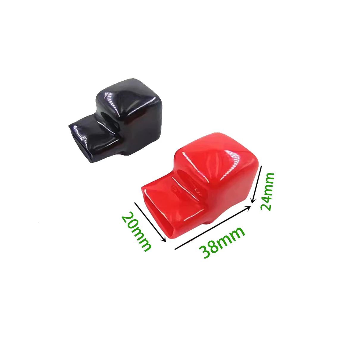 EZKABO Flexible Busbar Cover Lifepo4 Battery Terminal Protector Solid Isolation Terminal 8Pcs PVC 230Ah 280Ah Cells Insulation