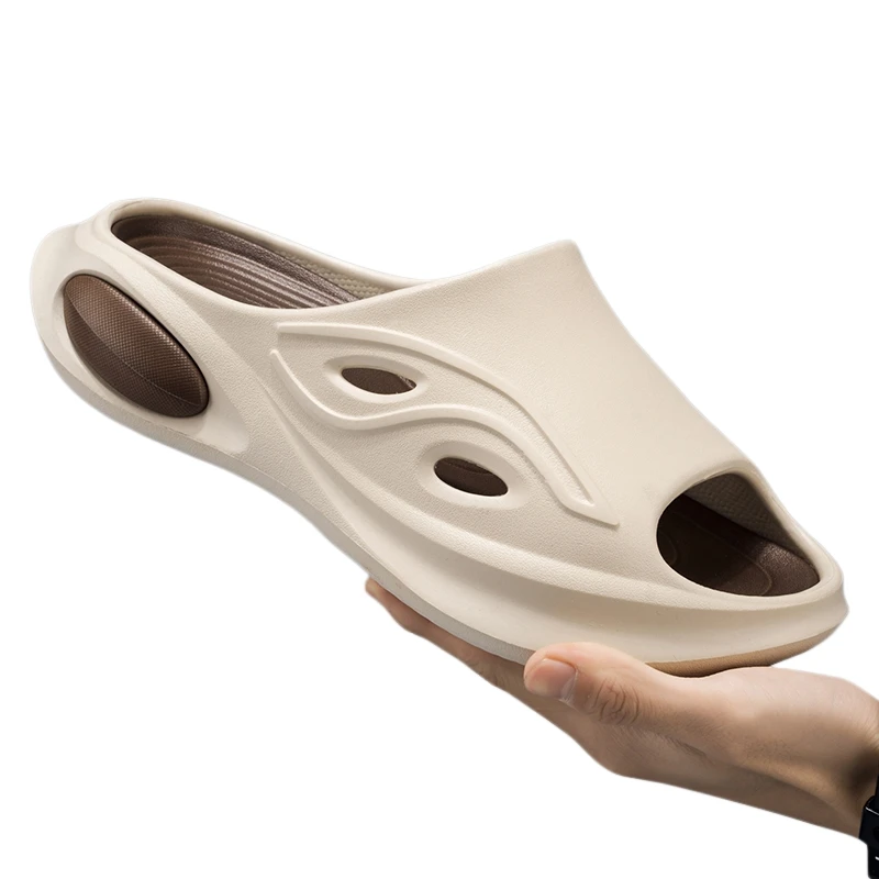 

Summer EVA Soft Slippers For Men Slides Indoor Outdoor Sandals Beach Men Casual Shoes Garden Shoes Male Anti-slip House Slippers