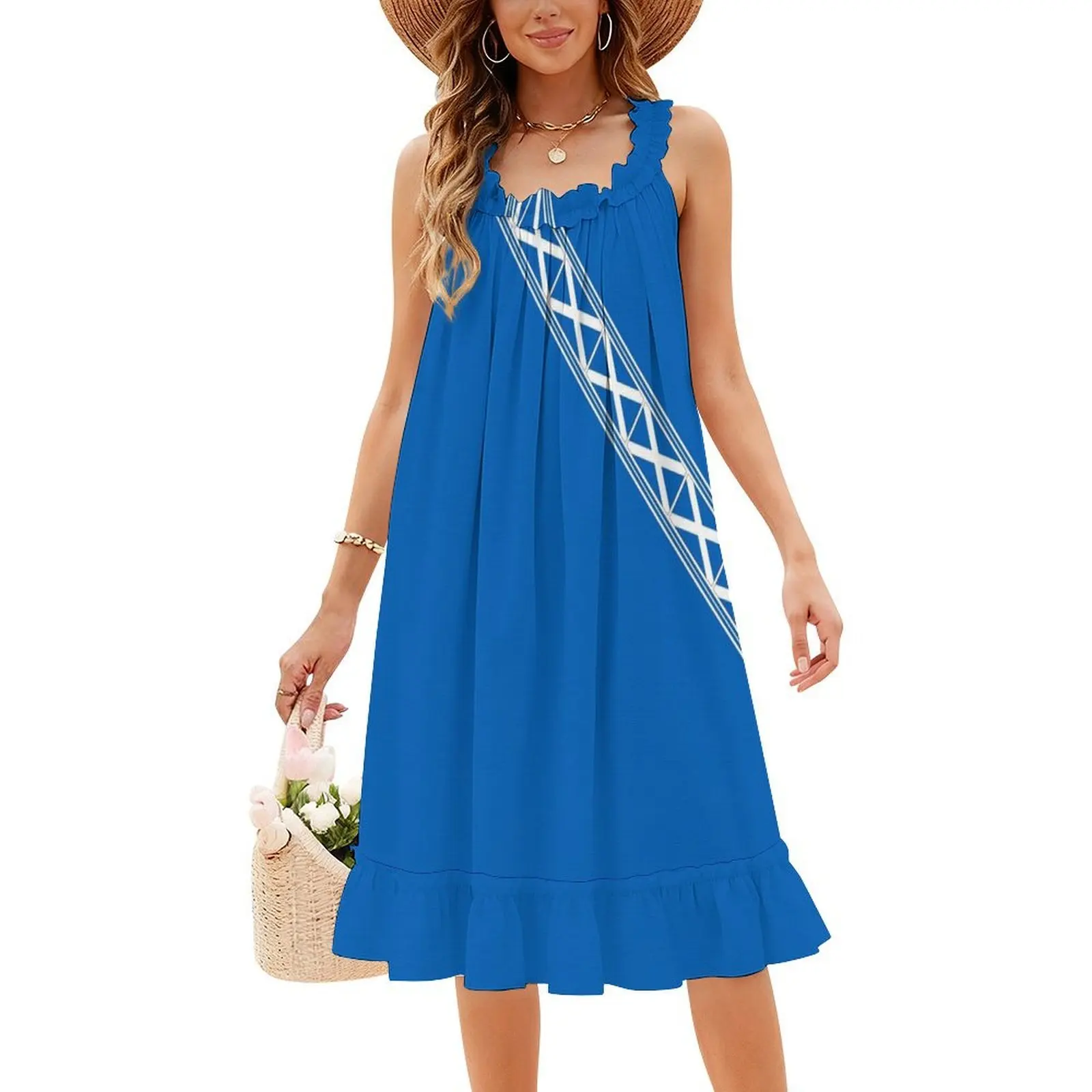 العلم الاسكتلندي حالات الهاتف أقنعة وملصقات الخ (1 ) فستان بوهيمي بدون أكمام للنساء طباعة فساتين حفلات الشاطئ الاسكتلندي