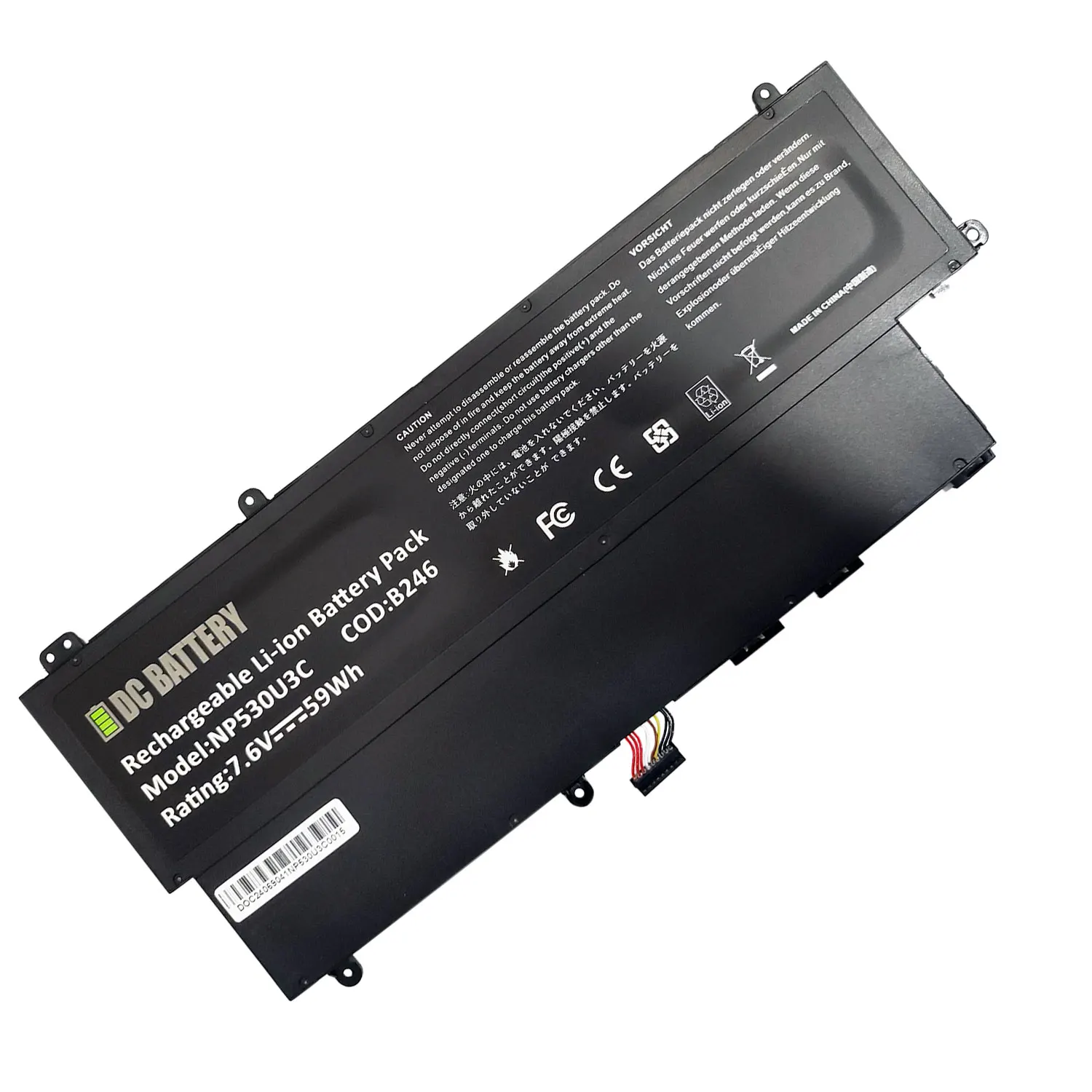 Ultrabook Samsung Np530u3c-kd2br Np535u3c Np532u3x-kk1 Np535u3c-aa1 540u3c Np540u3c Series Compatible Battery