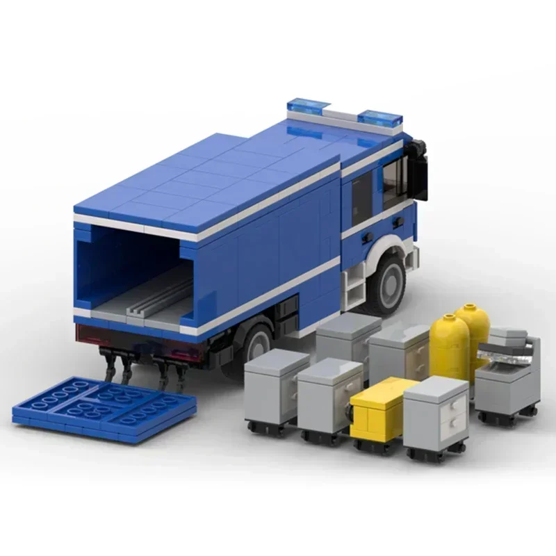 

City Car Model Gifts Christmas Toys Technology Modular Blocks All Wheel Transport Vehicles Moc Building Bricks DIY Sets Assembly