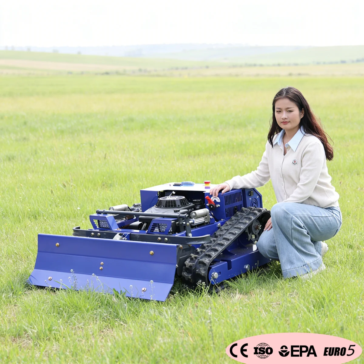 

Легкая беспроводная электрическая газонокосилка с индивидуальными настройками, перезаряжаемая, портативная, для дома, сада и небольших участков