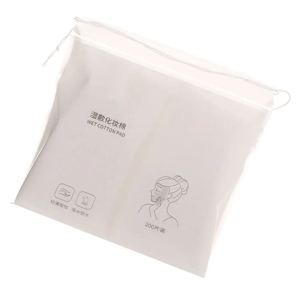 200pcs Makeup Cotton Pads Soft Stretchable Reusable Eco-Friendly For Daily Skincare Makeup Removal Pads Cosmetics Accessories