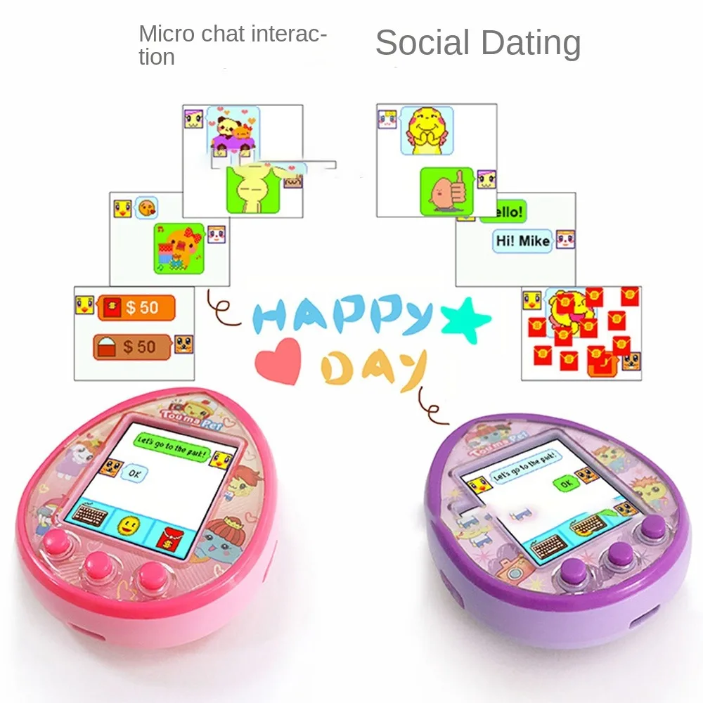 Consola de juegos, máquina de juegos electrónica para mascotas, juguetes, juguetes nostálgicos para la infancia, juguetes electrónicos para mascotas Tamagotchi, juguete Virtual para mascotas