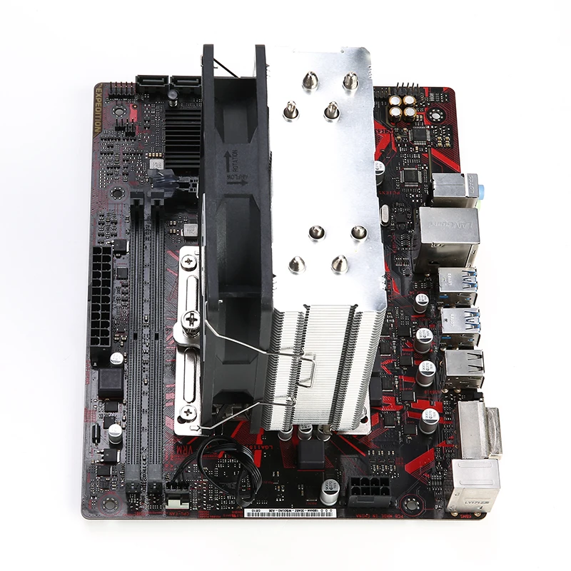 4 Tubo di Calore CPU di Raffreddamento 4PIN PWM PC Radiatore raffreddato ad Aria Per Intel LGA 1150 1151 1155 1200 1366 1700 2011 AMD AM4 AM5 ventilatore