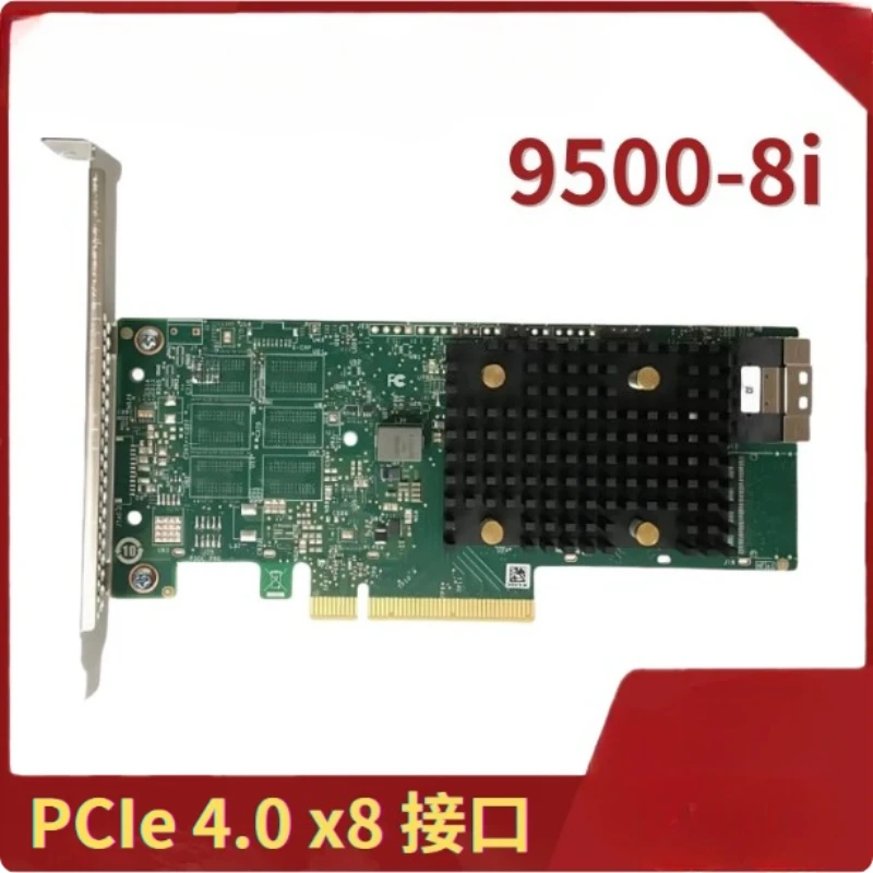 For Broadcom HBA 9500-8i 05-50077-03 / 05-50134-01 SAS 3808 PCIe 4.0 x8 HBA Adapter