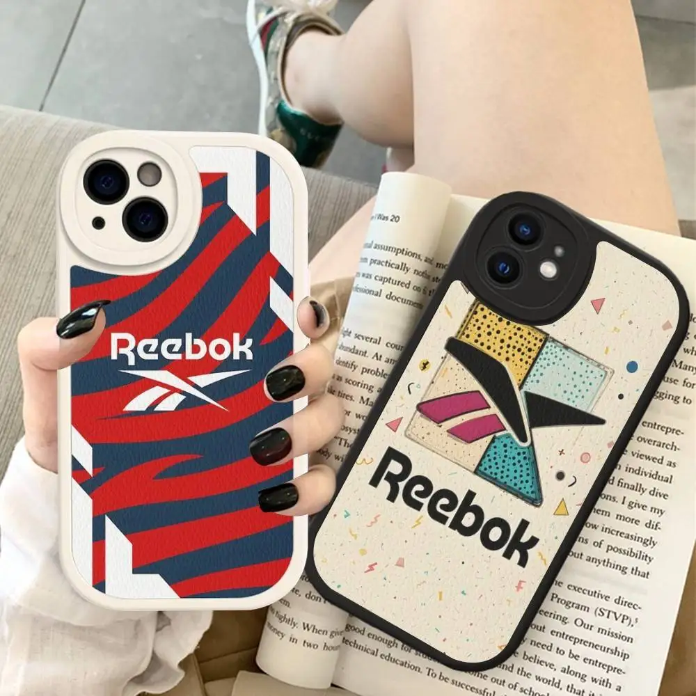 Classic Sports brand R-Reebok logo Phone Case Hard Leather For iPhone 14 13 16 Mini 15 14 11 12 Pro Max Plus Fundas - view 5