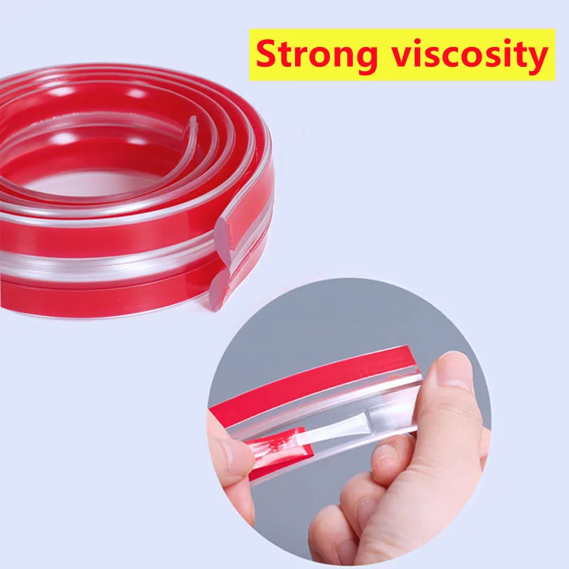 Transparent PVC Baby Protection Strip Kids Safety Anti-Bumb Protectors with Double-Sided Tape Table Edge Furniture Guard Corner