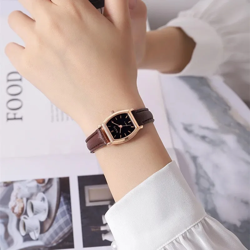 Women\'s Watches Luxury Watches for Women Retro Female Watch Ladies Belt Back Quartz Wristwatches Relogio Feminino Reloj Mujer