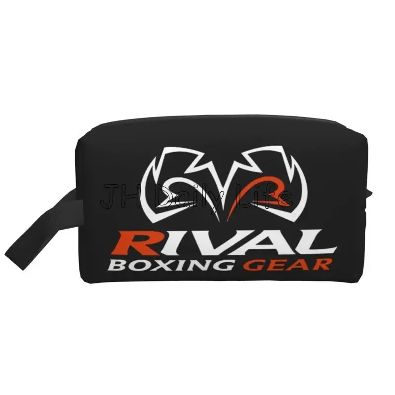 Rival Boxing Corpo Graphic Print Large Capacity Cosmetic Bag Portable Storage Bags Makeup Toiletry Pouch Travel Accessories