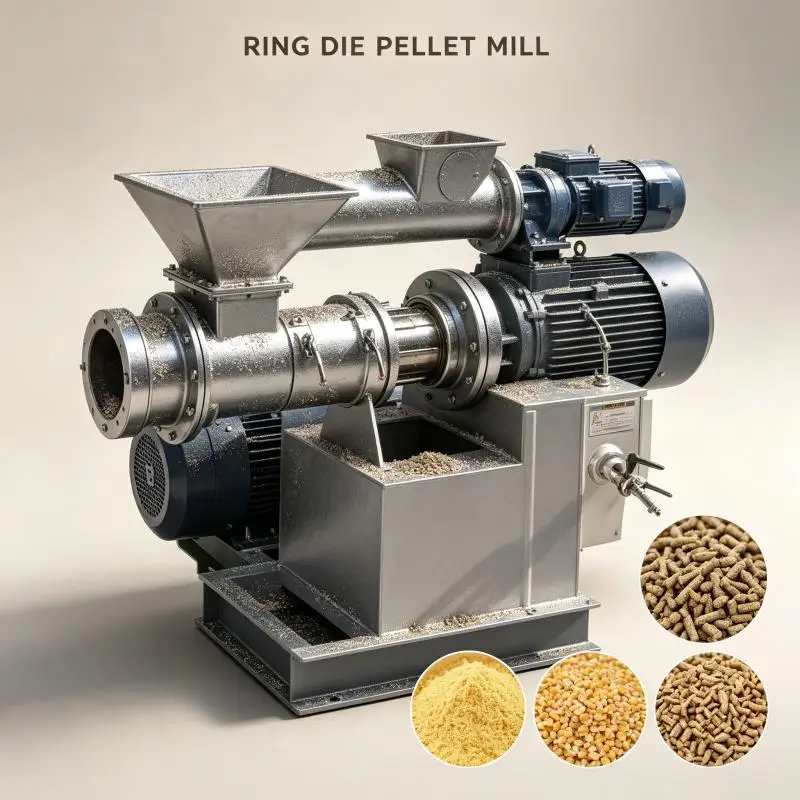 Cow Cattle Livestock Deer Chicken Feed Pellet Maker Make Machine Commercial Farm for Bird