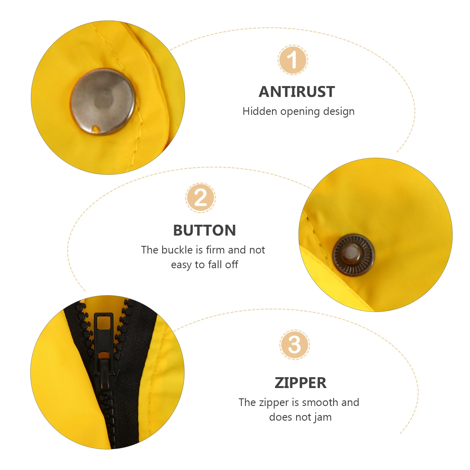 

Dog Raincoat Stylish Raincoats Pet Supplies Suit Waterproof Hooded Gear Costume
