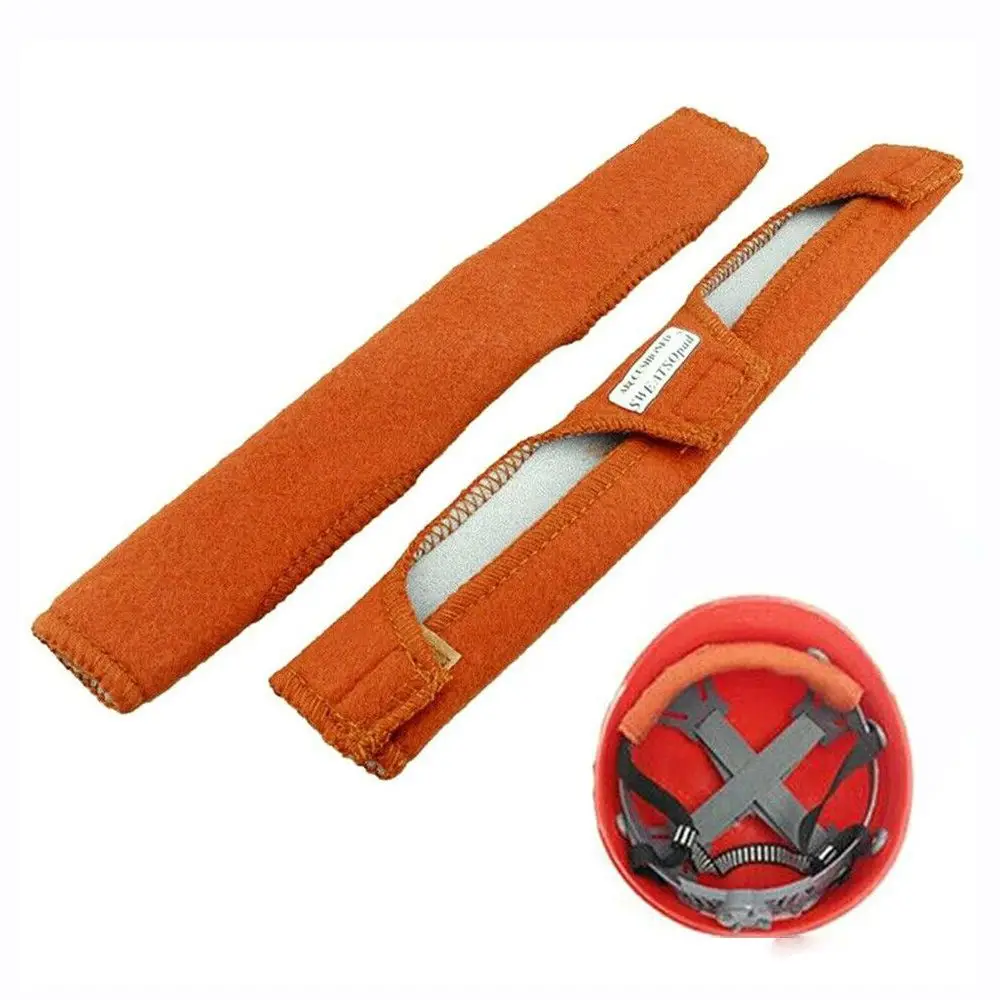 Protector de cabeza dura para casco, 2 piezas, cinturón antitranspirante, banda de esponja cómoda, reemplazo, accesorios portátiles para casco de