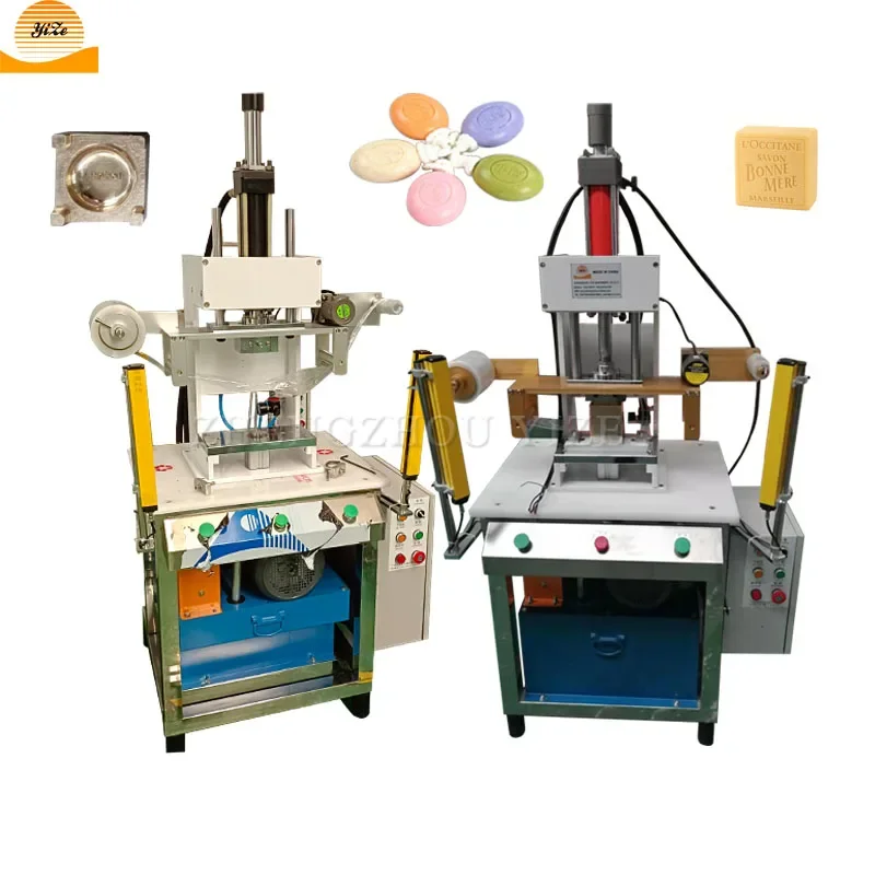 Laundry soap brand logo shape cold pressing machine soap stamping machine automatic bath soap making machine