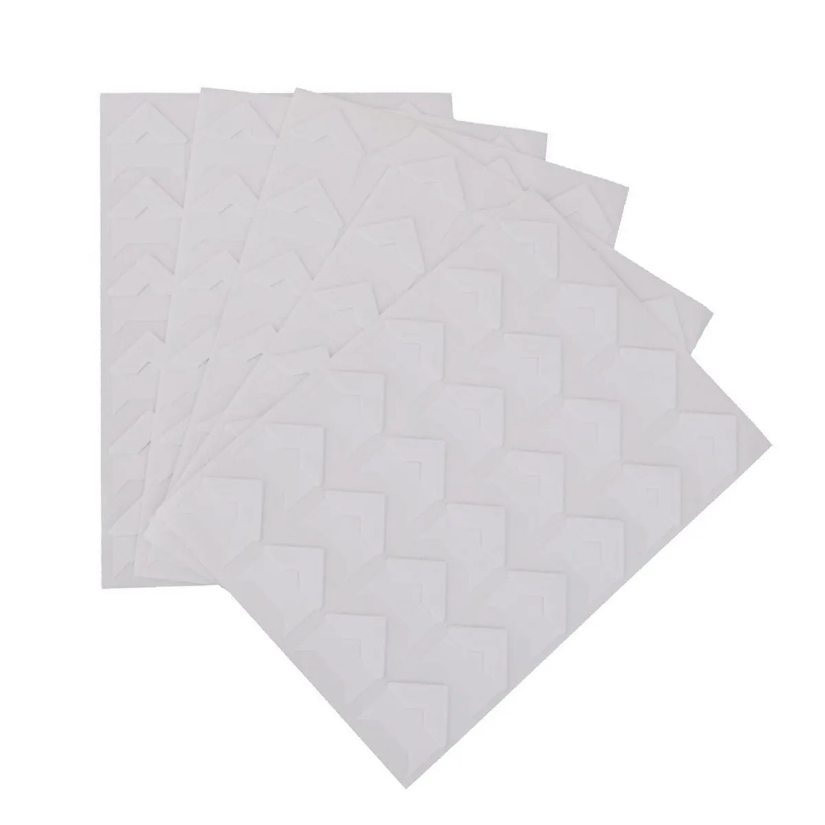 5Pcs Kraft Paper Photo Corner Stickers for Album Protection Scrapbooking Decoration Lightweight Portable Reversible Self