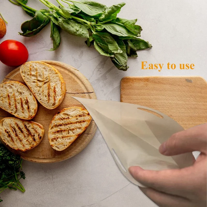 15 Pack Reusable Grilled Cheese Sandwich Bag For Grilled Cheese For Sandwiches, Chicken, Nuggets