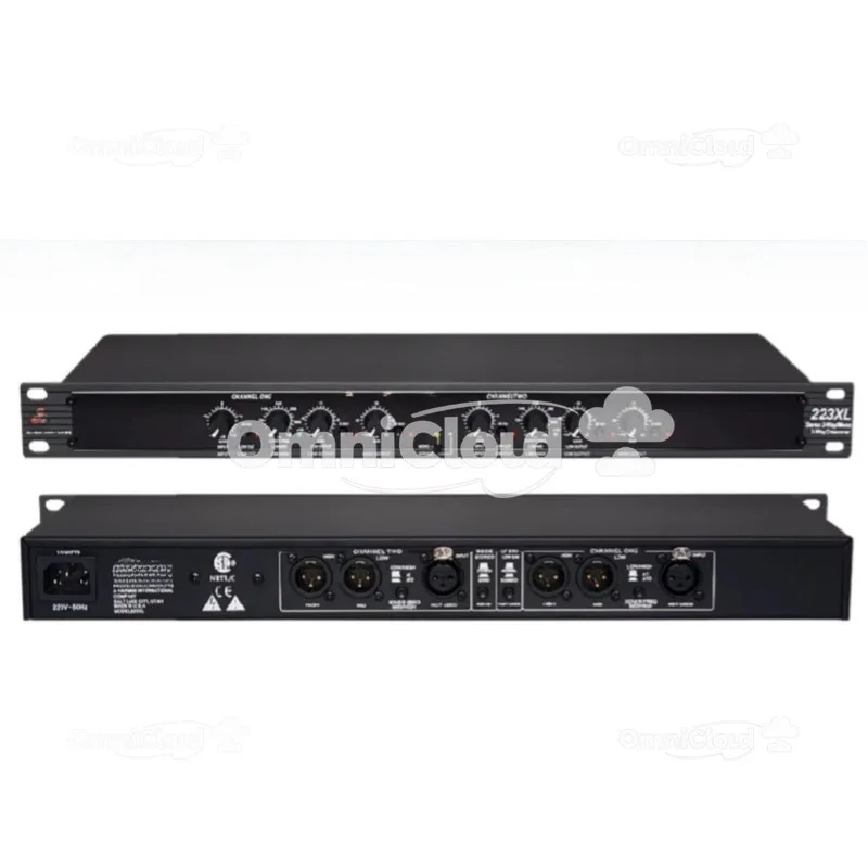 

Dbx 223XL 234XL 223xs 234xs Электронный делитель частоты для сценических выступлений, двусторонняя частота, трехходовая частота