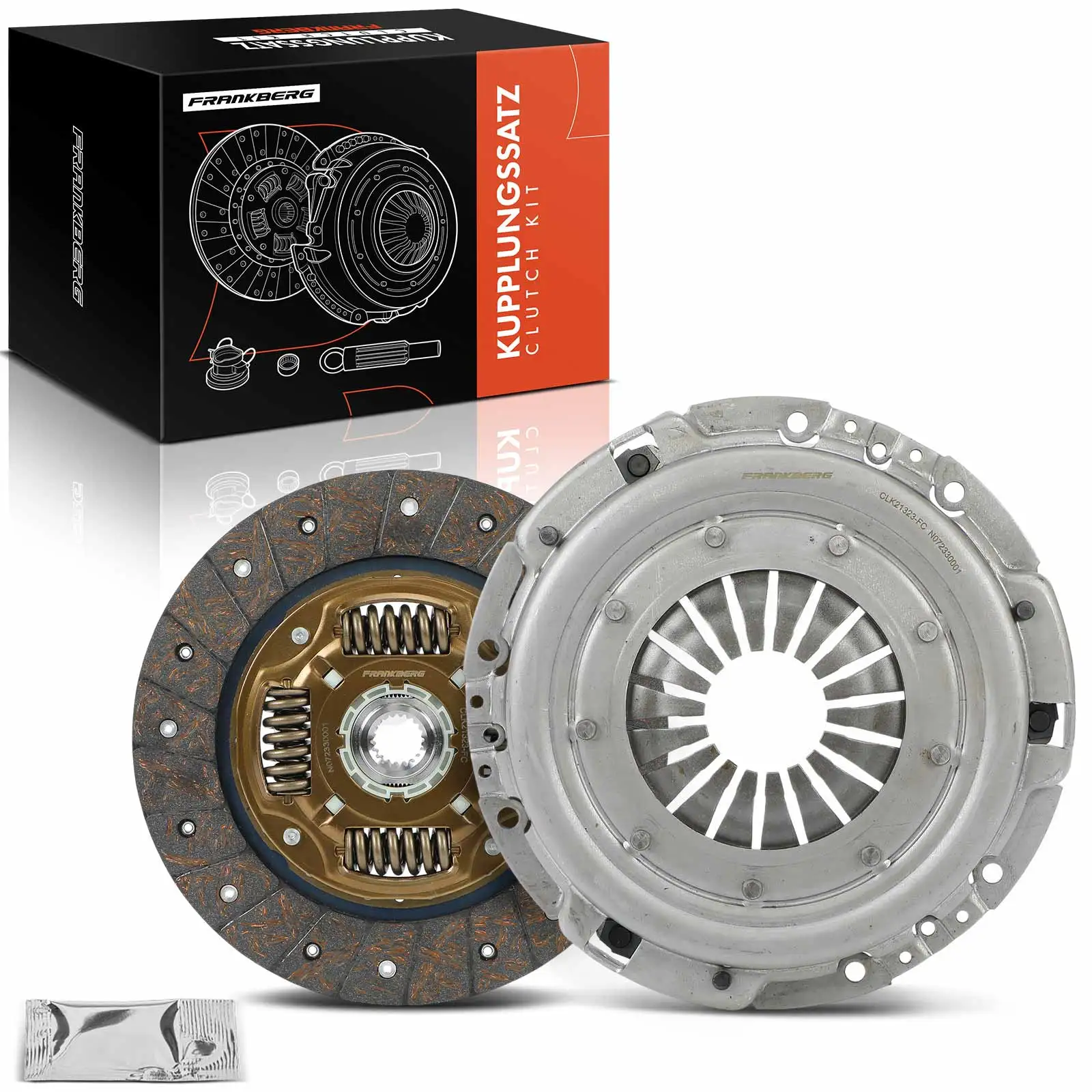 Frankberg 1x Koppelingsset voor Alfa Romeo 147 937 156 932 156 Sportwagon GT 937 GTV 916 Spider 2.0L 71722616 46551476 71723053